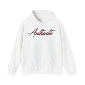 Authentic Maroon Logo Hooded Sweatshirt
