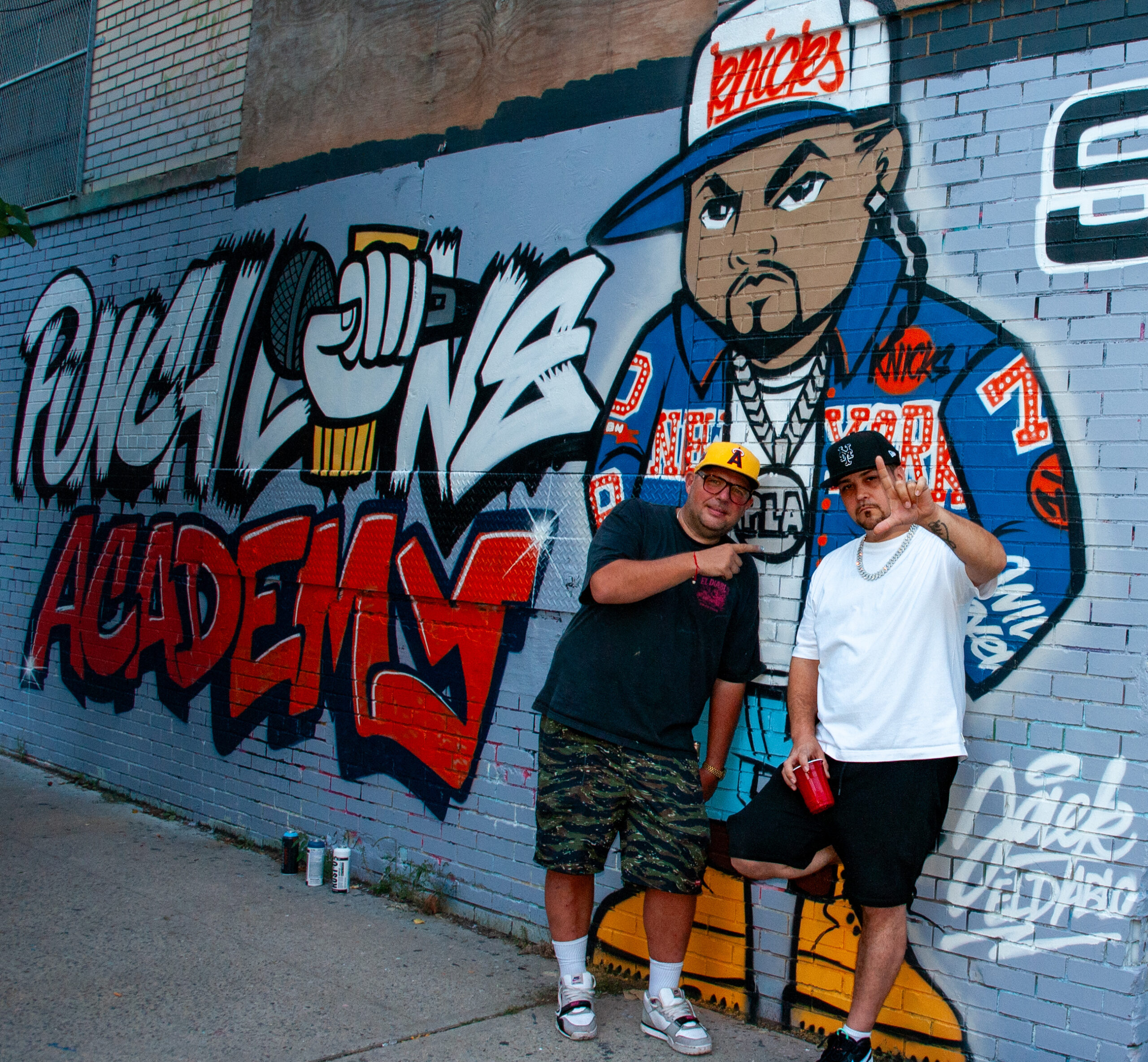 The Punchline Academy has officially been immortalized in the Bronx with a new mural painted by graffiti artist Jaek El Diablo