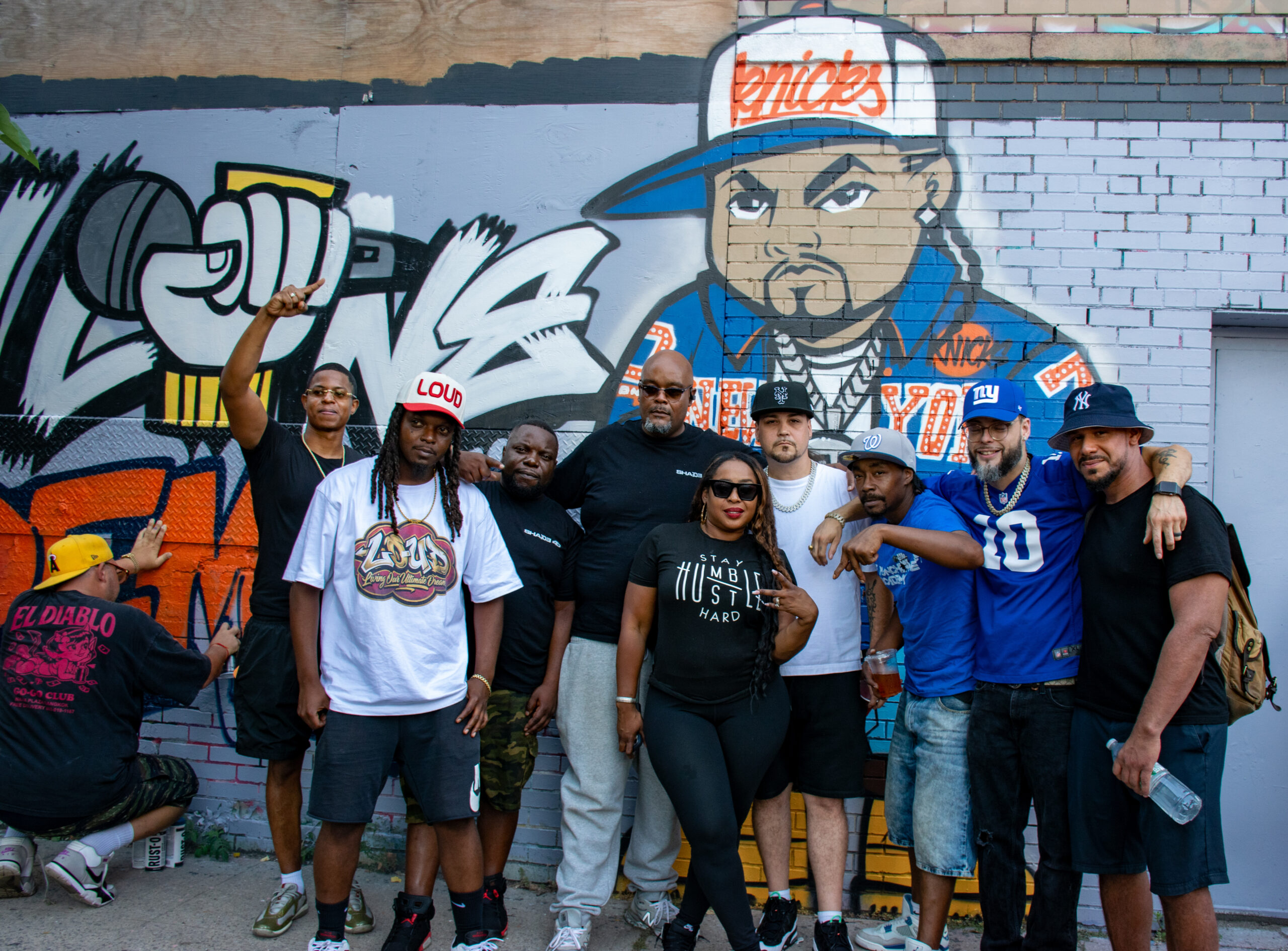 The Punchline Academy has officially been immortalized in the Bronx with a new mural painted by graffiti artist Jaek El Diablo