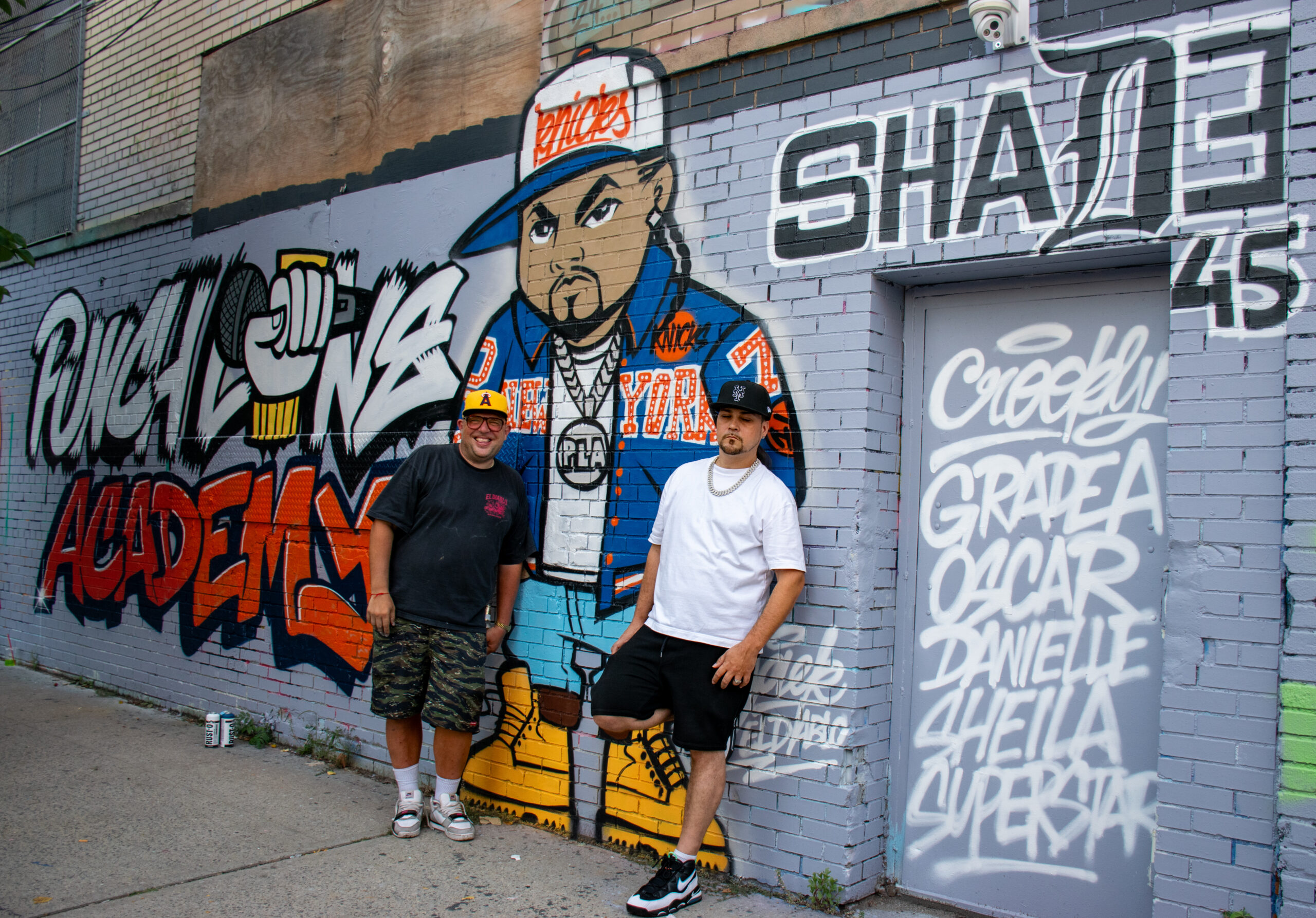 The Punchline Academy has officially been immortalized in the Bronx with a new mural painted by graffiti artist Jaek El Diablo