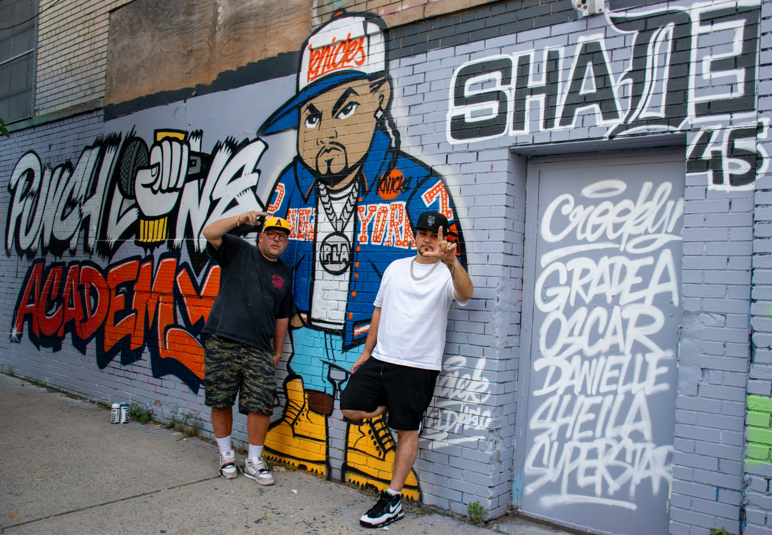 The Punchline Academy has officially been immortalized in the Bronx with a new mural painted by graffiti artist Jaek El Diablo