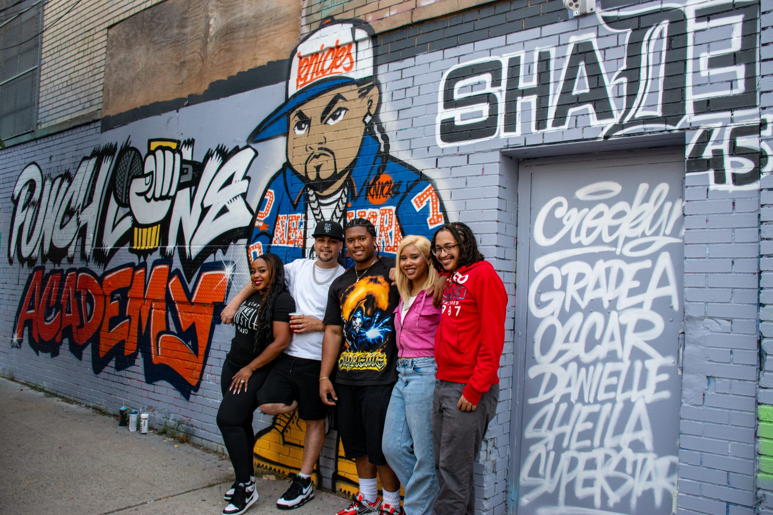 The Punchline Academy has officially been immortalized in the Bronx with a new mural painted by graffiti artist Jaek El Diablo